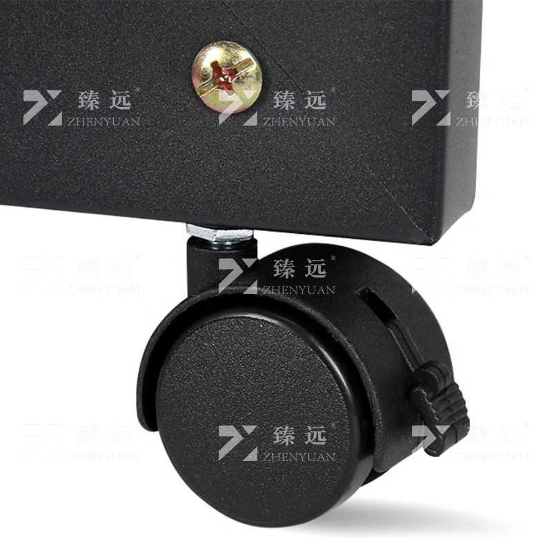 臻远 ZY4080128商用雨伞架带锁收纳置物架铁艺伞架子 含18把双人伞高清大图