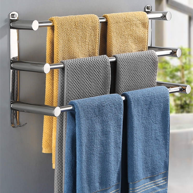 攸形 浴室毛巾架60cm个高清大图