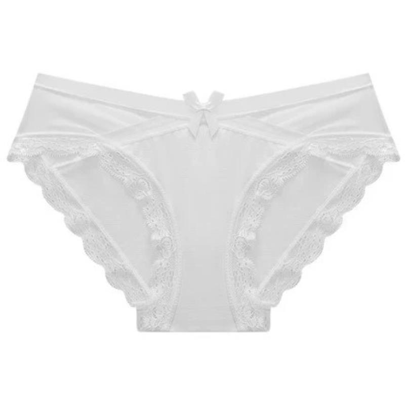 长夜漫漫情趣内裤日系内裤女低腰性感舒适蕾丝透明女士三角裤9009GltwfT高清大图