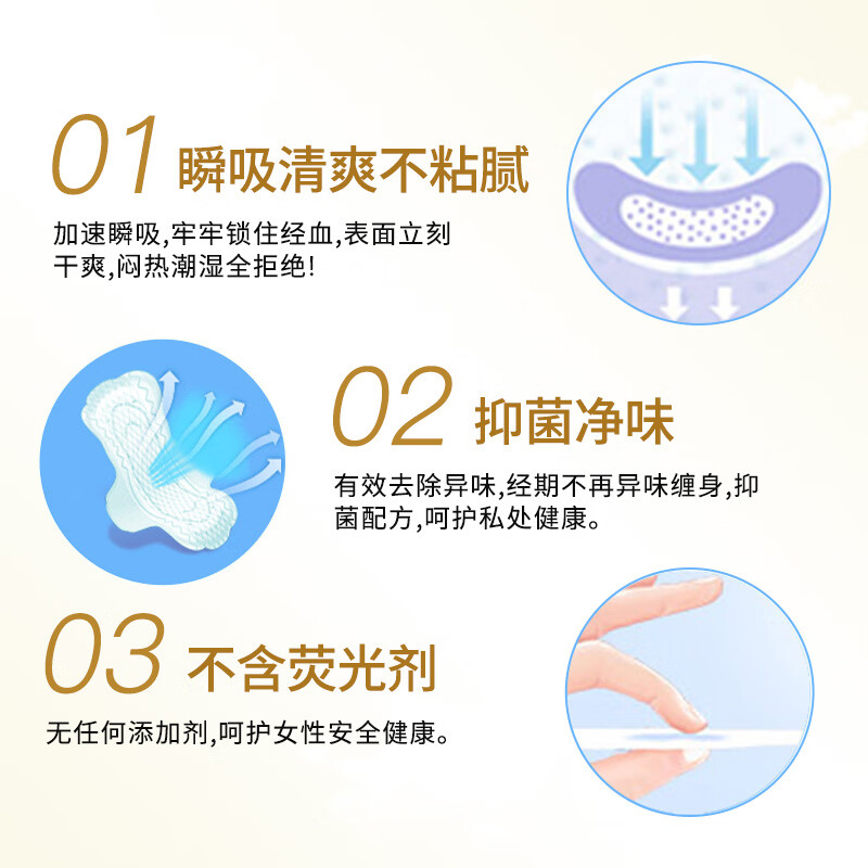 花王乐而雅日用卫生巾S 17cm*38片高清大图