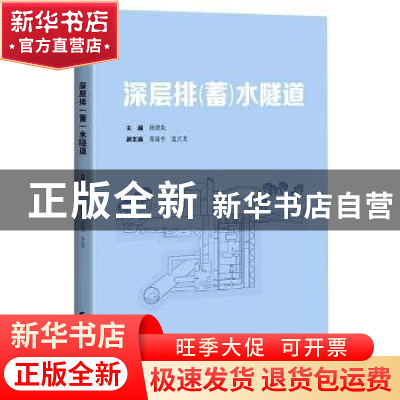 正版 深层排<蓄>水隧道 周质炎,高陆令,孟元龙 上海科学技术出版高清大图