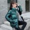 短款棉衣女2021新款冬装韩版宽松棉服亮面休闲立领小棉袄加厚外套莎丞