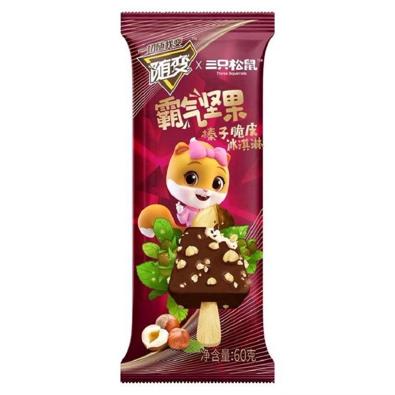 蒙牛三只松鼠榛子脆皮冰淇淋参数