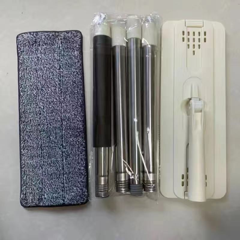 加粗杆通用刮刮乐拖把杆替换布头刮刮乐配件拖把配件拖把杆子板子 白色 单独拖把板[联系客服确定款式]