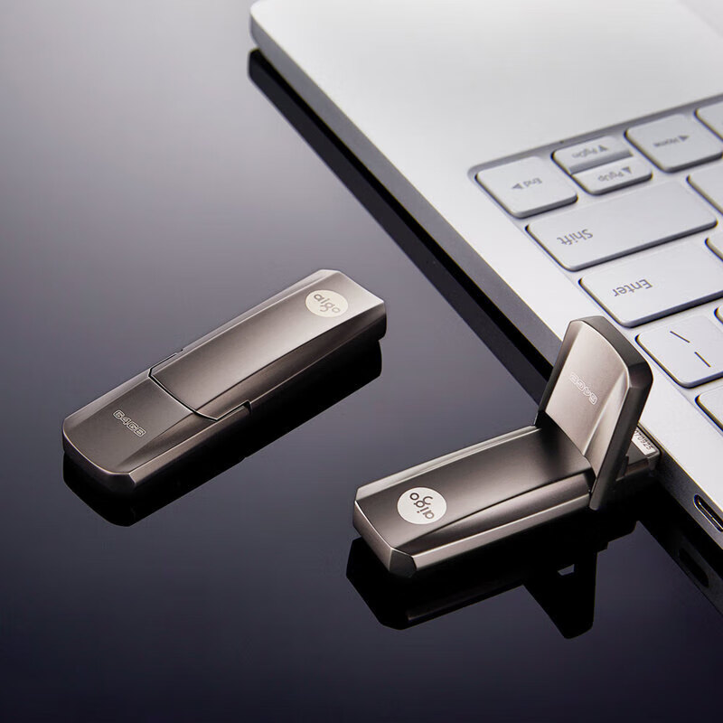 U盘 爱国者/Aigo U391 512GB Type-C 银色高清大图