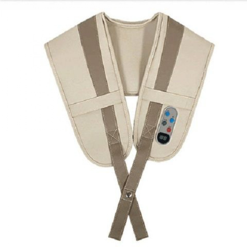 四核颈椎按摩器披肩膀敲打捶背颈部肩周炎腰部电动多功能按摩仪 双核大电机大力度