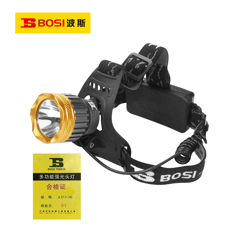 波斯(BOSI)多功能强光头灯(φ37×140)个高清大图