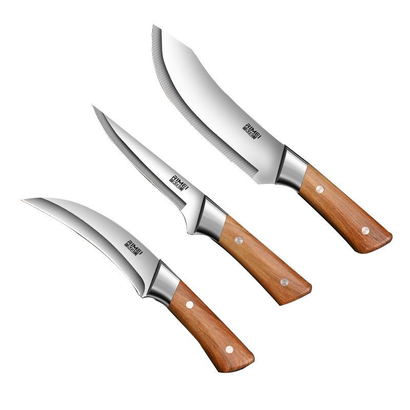 金达日美德国剔骨头刀手工锻打杀猪专用刀具放血尖刀屠夫卖肉分割锋利