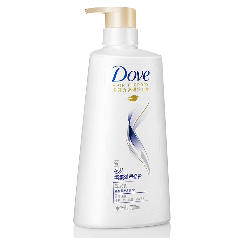 多芬(Dove) 密集滋养修护洗发乳700ml[联合利华]高清大图