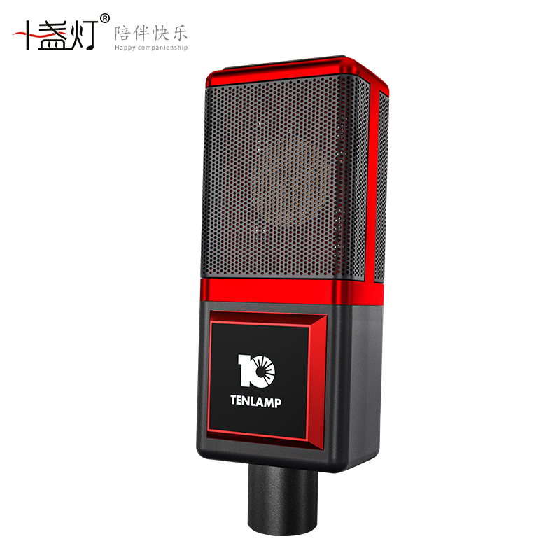 十盏灯 T7 主播网红套装声卡唱歌直播专用全民k歌快手喊麦 话筒