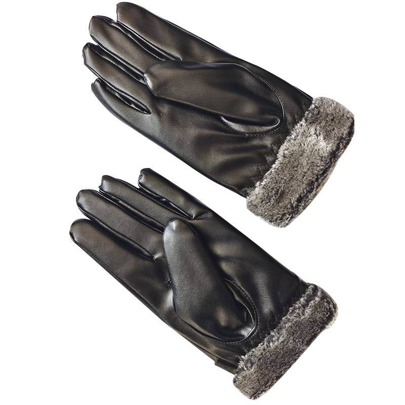 鼎耐祥dnx803加厚绒保暖皮手套副