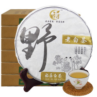 醉享买1送1福鼎白茶贡眉饼350克