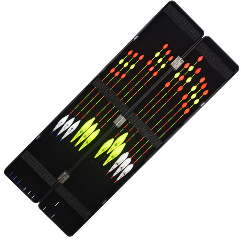 鱼漂套装加粗醒目近视轻口罗非漂套装盒装野钓全套浮标渔具钓鱼漂