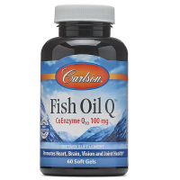 [保护心脏]Carlson 康一生 辅酶Q10鱼油胶囊 60粒/瓶 美国进口
