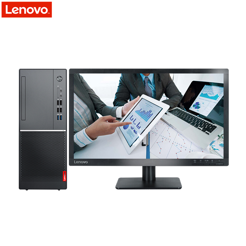 联想(Lenovo)扬天M6610d商务家用办公台式机电脑 27英寸 定制 i5-9400/8G/1T+128G/集显/Win10