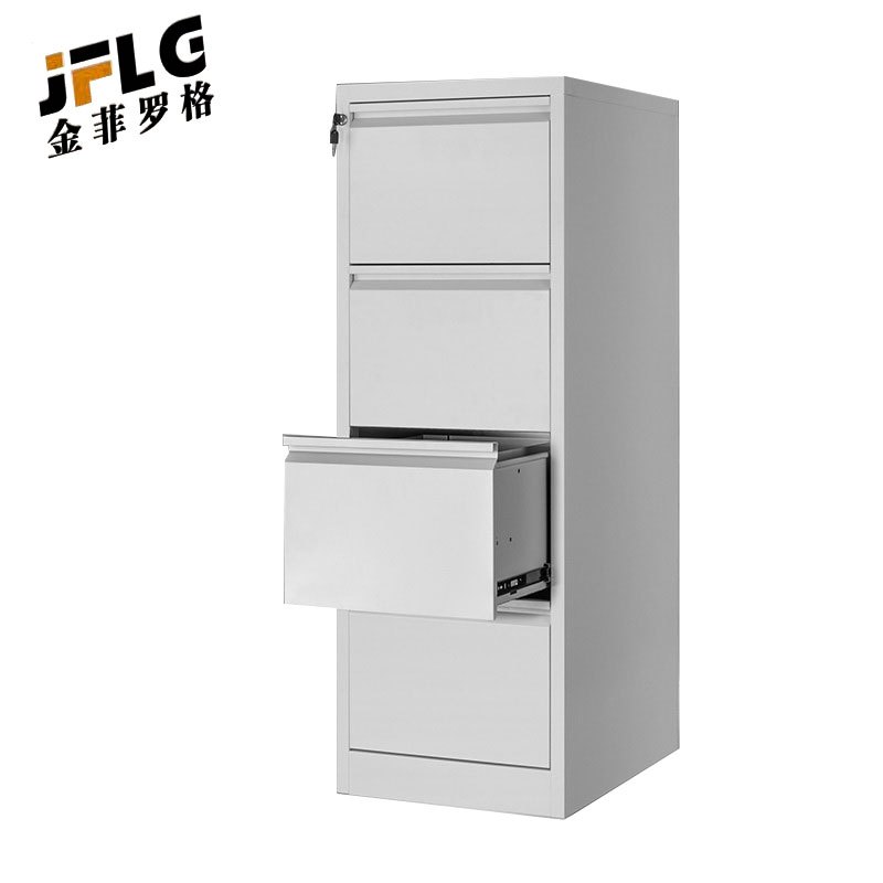 苏宁 金菲罗格 办公家具 钢制储物文件档案资料挂劳柜 四斗卡箱高清大图