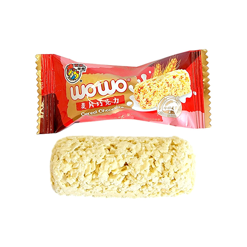 喔喔麦片巧克力散装500g婚庆结婚喜糖伴手休闲零食品(代可可脂)高清大图