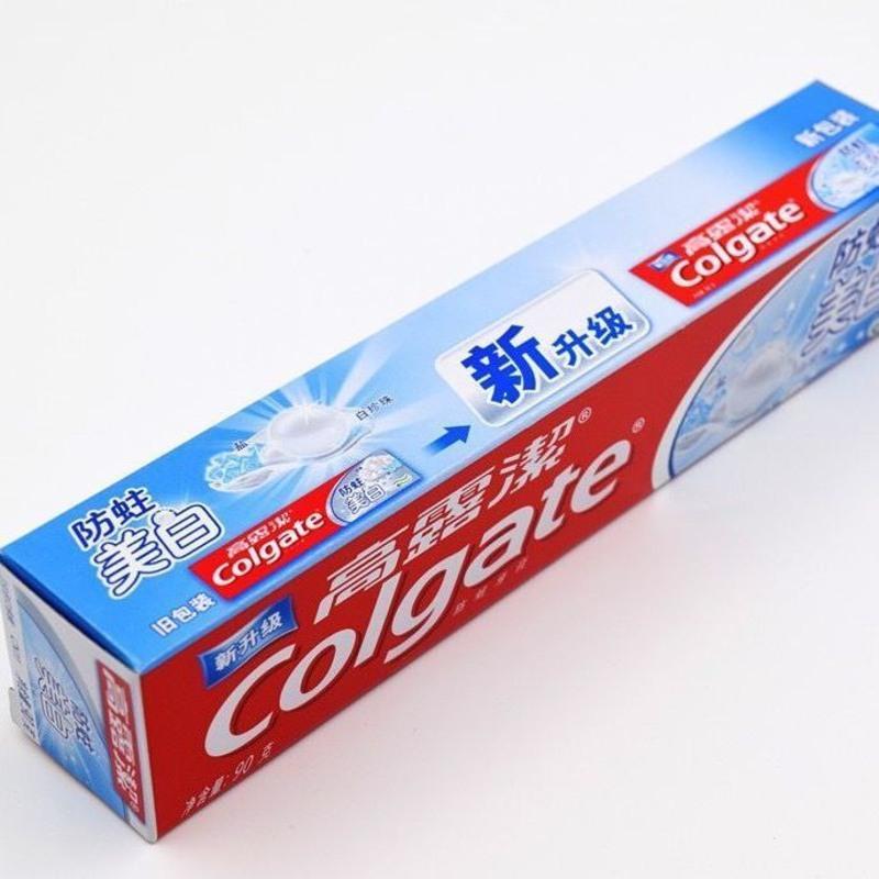 高露洁牙膏美白防蛀牙膏超强固齿牙膏薄荷味140g美白防蛀1支