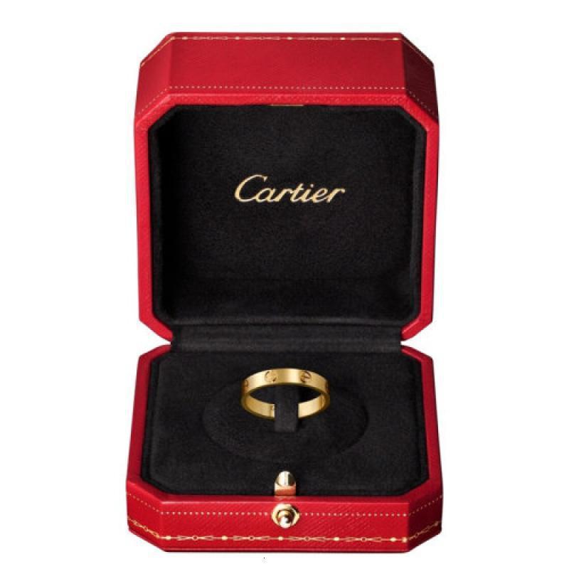 cartier卡地亚经典款love18k金结婚对戒戒指b4085000