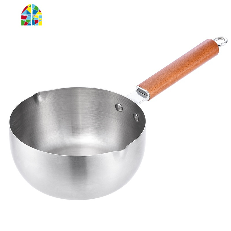 封后不锈钢雪平锅不粘锅张亮麻辣烫商用煤气炉电磁炉锅五谷渔粉锅feng