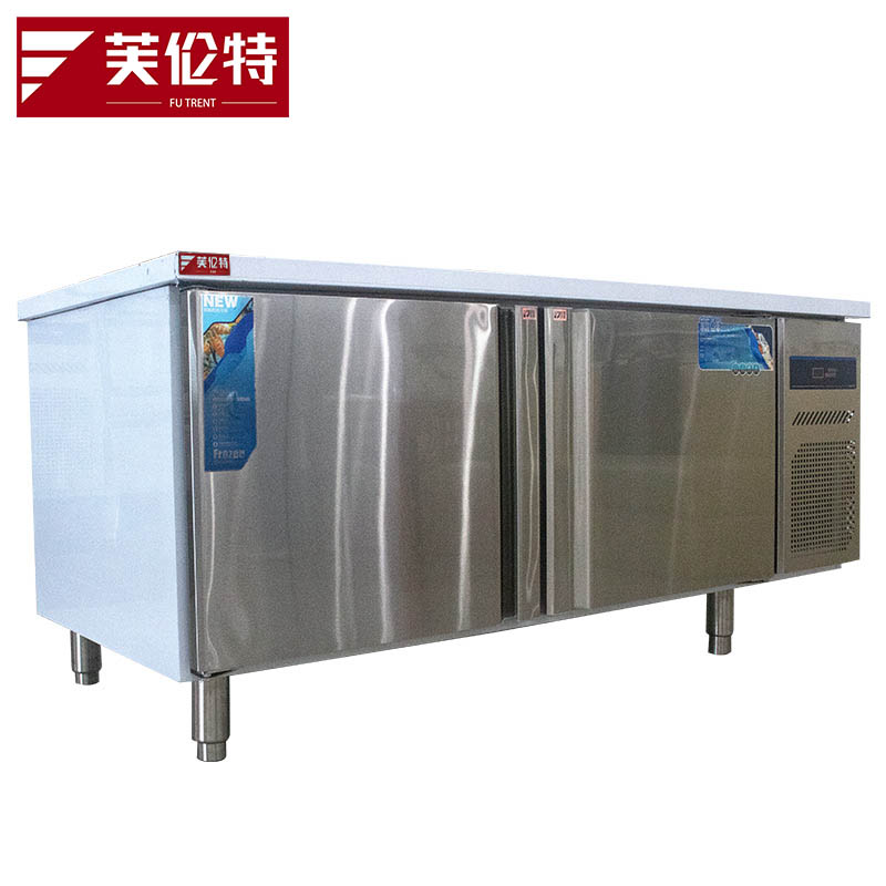 芙伦特商用保鲜操作台风冷纯铜管冷藏冷冻双温工作台厨房卧式操作台冰柜 厨房奶茶店设备风冷 FLT-FLLDGZT-1.8高清大图