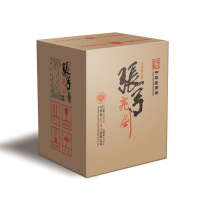 张弓酒 亮剑 中华老字号 白酒42度 浓香型 高度特价白酒 450ml*6瓶 白酒箱装 整箱酒水 酒厂自营