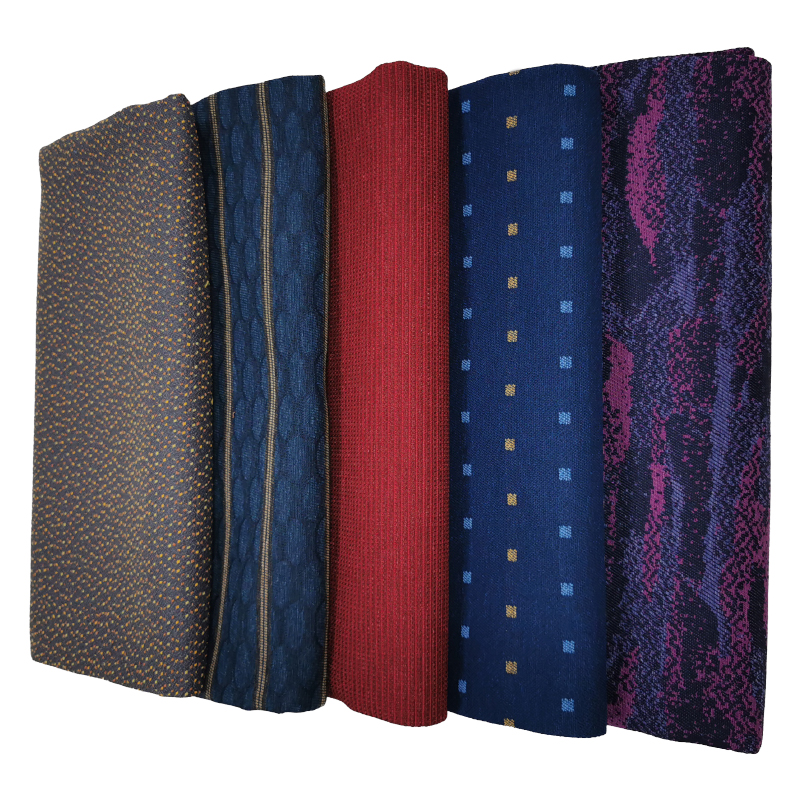 丽绣坊阻燃提花装饰面料高清大图