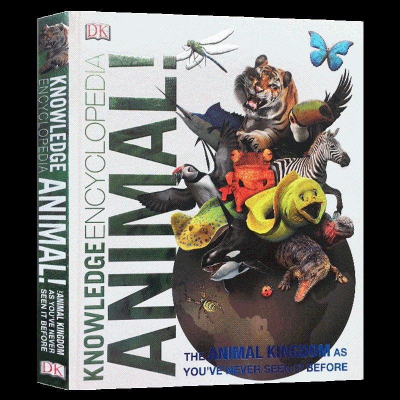[醉染正版]动物知识百科全书 Knowledge Encyclopedia Animal 英文原版书 DK儿童动物科普高清大图