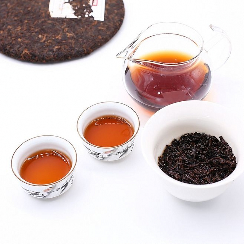 滇迈 香港回归20周年纪念饼2016年普洱熟茶357克/饼