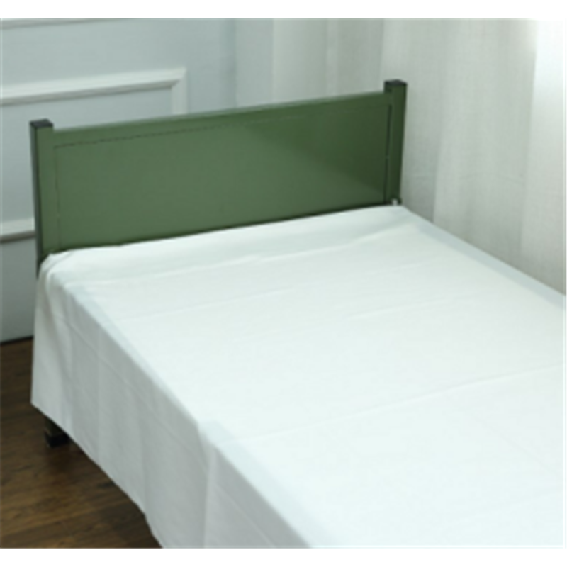 俏庭 军用床单长210cm宽120cm 100%棉白