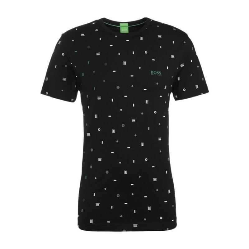 Hugo boss奢侈品服饰男印花棉质短袖T恤 TEE750329654100- 时尚舒适
