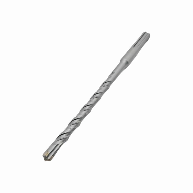 炽豆十字冲击钻头高硬度电锤圆柄混凝土打孔四刃钻两坑两槽 EHB-8*150圆柄钻头