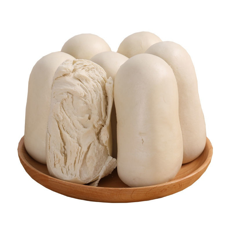 山东菏泽高庄呛面馒头老面千层馒头早餐原味北方面食馍馍高庄千层馒头