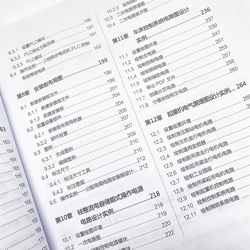 [正版]EPLAN Electric P8 2022电气设计自学速成 EPLAN Electric教程PLC设计电气图高清大图