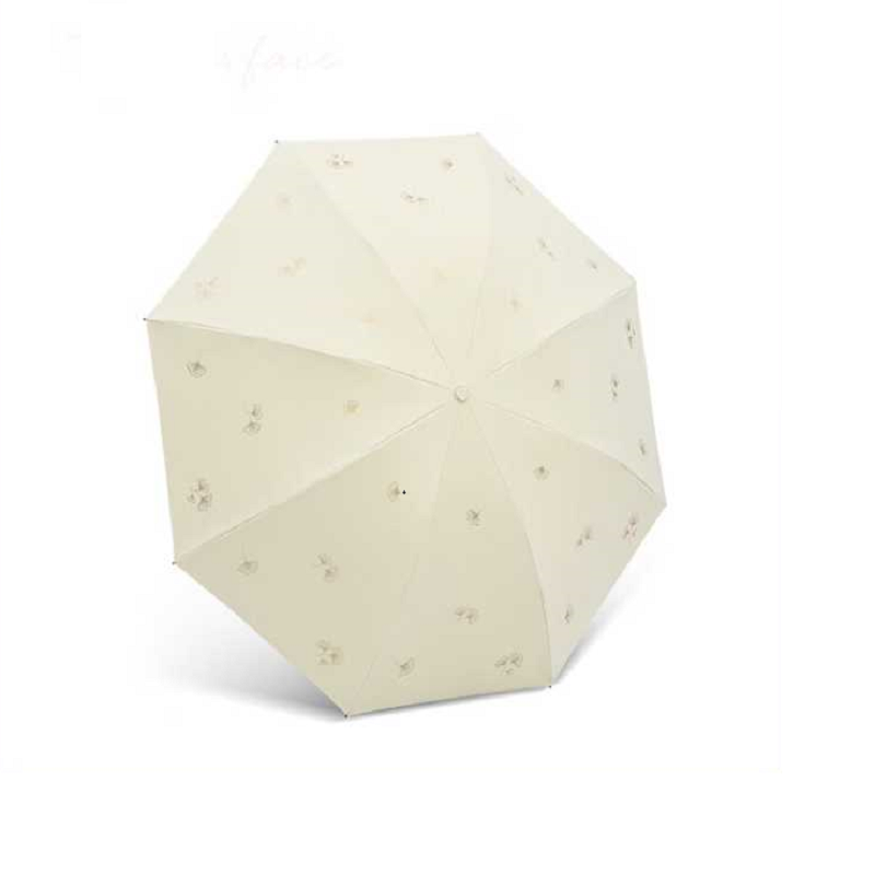 天堂伞30750EVIP 便携黑胶遮阳太阳伞三折叠晴雨两用 鳄梨绿[单位:把]高清大图