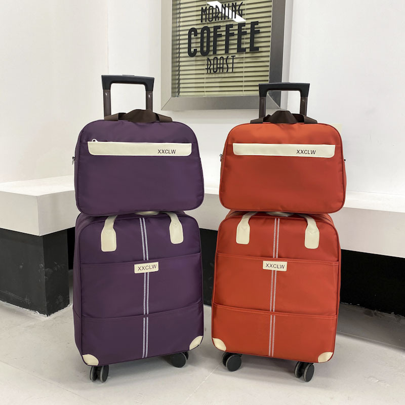 2022新款行李包拉杆包大容量手提旅行包女轻便大行李袋男短途潮