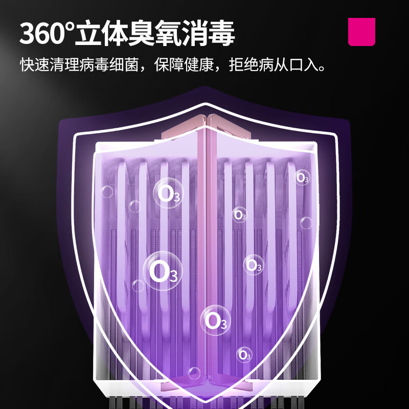 乐创(lecon)刀具消毒柜商用 臭氧紫外线热风循环带双锁砧板刀具毛巾消毒 组合柜 LC-J-XD20D8Z