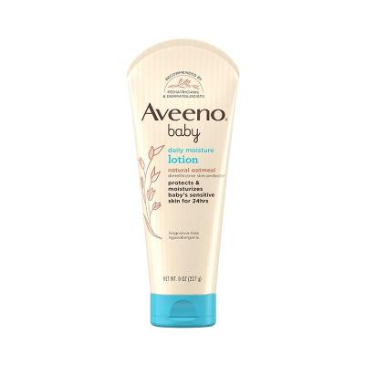AVEENO/艾维诺 婴幼儿天然燕麦舒缓乳霜 227G 浅蓝
