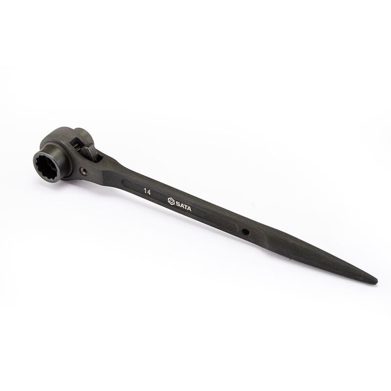 世达(SATA)工具 双口尖尾棘轮扳手 17MM 47308高清大图