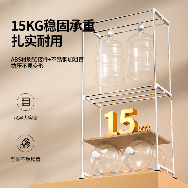 奥克斯干衣机家用小型烘干机婴儿烘衣服鞋风干神器速干衣柜大容量 18根管带脚轮配毛巾架高清大图