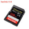 闪迪(SanDisk) 高速存储卡 SD卡 U3 170MB 单反微单相机内存卡 兼容连拍和4K视频 128G