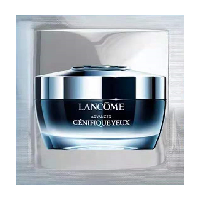 新版兰蔻LANCOME肌底精华焕亮眼霜1ml*20片 小样 小黑瓶发光眼膜霜