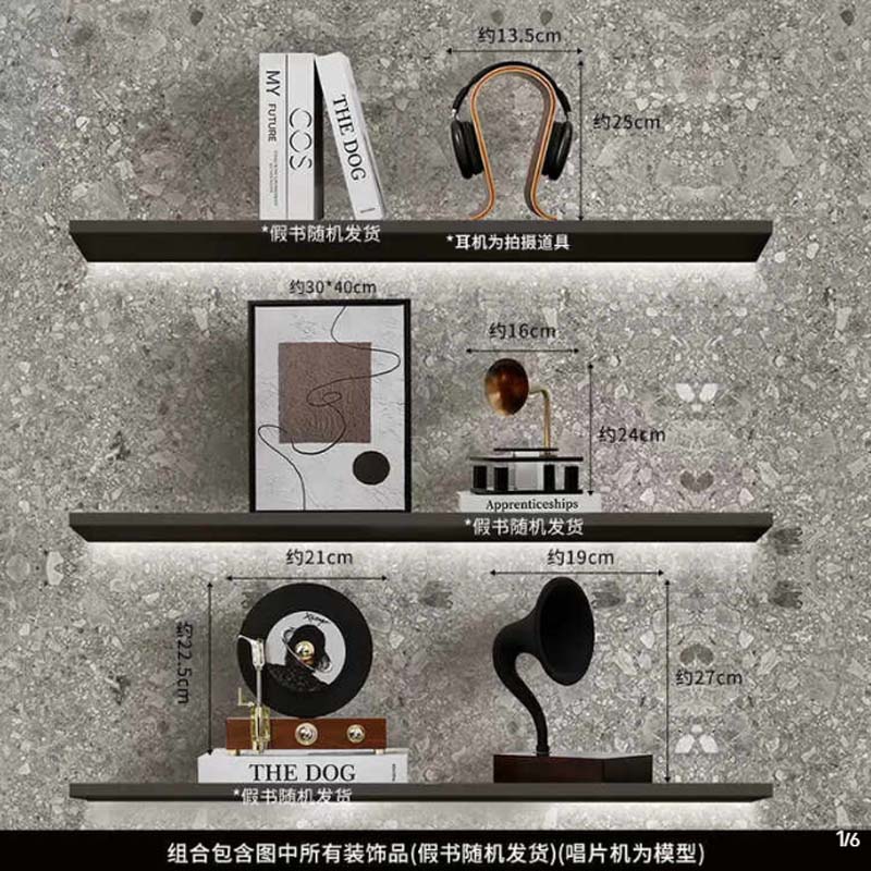 摆件 灯火阑珊6件套高清大图