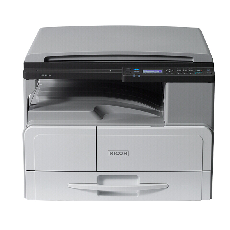 理光(Ricoh)MP 2014D A3黑白复合机(主机+M16有线网卡)高清大图