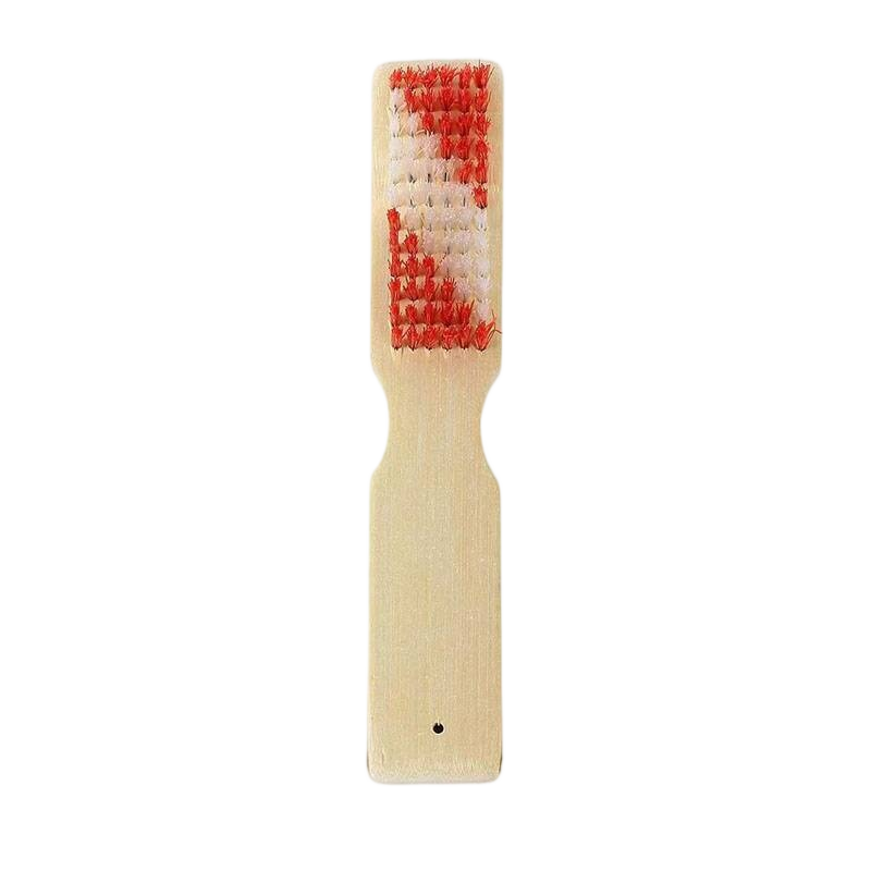 加长柄木质鞋刷刷子 长约21.5cm 个高清大图