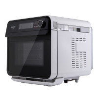 松下(Panasonic)烤箱大容量电家用智能独立控温15升热风微电脑式下拉式上下独立旋转烧烤电烤箱NU-SC100W