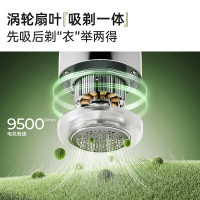 苏泊尔(SUPOR)毛球修剪器去球器衣服剃毛毛衣去球粘毛二合一两档调节充电式家用刮毛球配粘毛器 ELS-310A