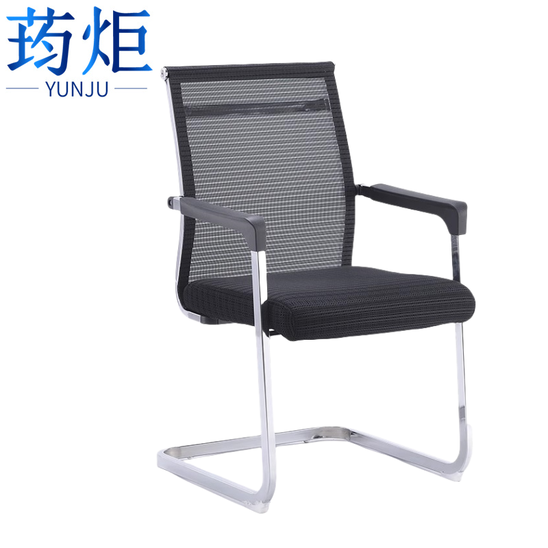 荺炬电脑椅黑色把高清大图