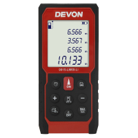 大有(DEVON)锂电测距仪9815-LM60手持高精度激光尺红外线测量仪 9815-LM60-Li