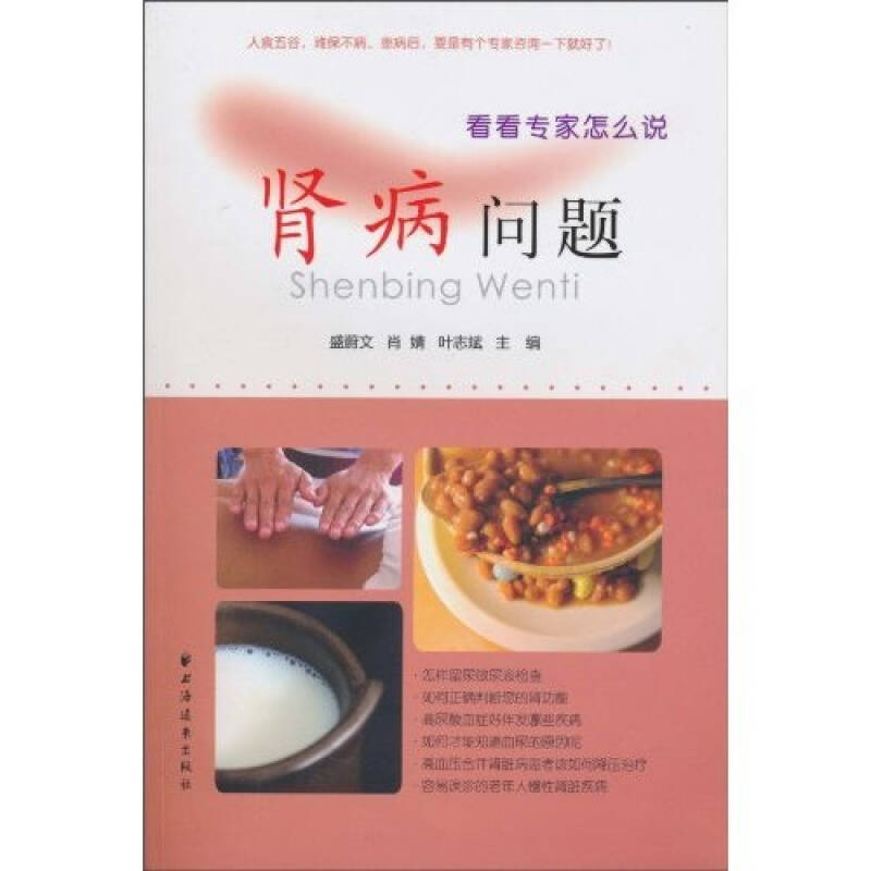正版新书]肾病问题盛蔚文 肖婧 叶志斌9787547601884高清大图